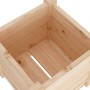 Solid pine wood planter 31x31x31 cm by , Pots and planters - Ref: Foro24-810522, Price: 30,46 €, Discount: %