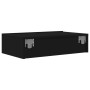 TV-Schrank mit LED-Leuchten schwarz 60x35x15,5 cm von , TV-Möbel - Ref: Foro24-842888, Preis: 36,59 €, Rabatt: %