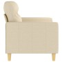 2-seater cream fabric sofa 120 cm by , Sofas - Ref: Foro24-359229, Price: 230,99 €, Discount: %