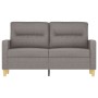 2-Sitzer-Sofa aus taupegrauem Stoff, 120 cm von , Sofas - Ref: Foro24-359234, Preis: 230,53 €, Rabatt: %