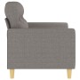 Sofá de 2 plazas de tela gris taupé 120 cm de , Sofás - Ref: Foro24-359234, Precio: 230,53 €, Descuento: %