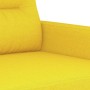 Juego de sofás con cojines 3 piezas tela amarillo claro de , Sofás - Ref: Foro24-3201629, Precio: 578,90 €, Descuento: %