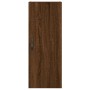 Aparador alto madera contrachapada roble marrón 34,5x34x180 cm de , Aparadores - Ref: Foro24-3199016, Precio: 82,87 €, Descue...