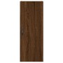 Aparador alto madera contrachapada roble marrón 34,5x34x180 cm de , Aparadores - Ref: Foro24-3199080, Precio: 93,59 €, Descue...