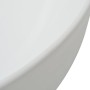 Lavabo triangular de cerámica blanco 50,5x41x12 cm de vidaXL, Lavabos - Ref: Foro24-142345, Precio: 63,91 €, Descuento: %