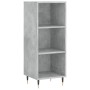 Concrete gray plywood sideboard 34.5x34x180 cm by , Sideboards - Ref: Foro24-3200309, Price: 81,02 €, Discount: %