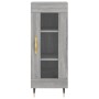 Aparador alto madera contrachapada gris Sonoma 34,5x34x180 cm de , Aparadores - Ref: Foro24-3200375, Precio: 95,99 €, Descuen...