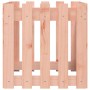 Planter with Douglas solid wood fence design 50x50x50 cm by , Pots and planters - Ref: Foro24-832455, Price: 26,54 €, Discoun...