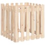 Planter with fence design solid pine wood 60x60x60 cm by , Pots and planters - Ref: Foro24-832457, Price: 32,80 €, Discount: %