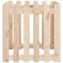 Planter with fence design solid pine wood 60x60x60 cm by , Pots and planters - Ref: Foro24-832457, Price: 32,80 €, Discount: %