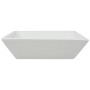 Lavabo cuadrado de cerámica 41,5x41,5x12 cm blanco de vidaXL, Lavabos - Ref: Foro24-142344, Precio: 53,93 €, Descuento: %