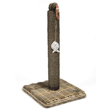 Designed by Lotte Brown Kubu scratching post 40x40x80cm 408861 by Designed by Lotte, Cat furniture - Ref: Foro24-413555, Pric...