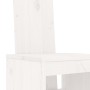 5-piece white pine wood garden table and high stools set by , Garden sets - Ref: Foro24-3157770, Price: 376,89 €, Discount: %