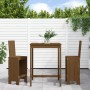 Gartentisch und Hochhocker 3 Stück honigbraunes Kiefernholz von , Gartensets - Ref: Foro24-3157766, Preis: 238,98 €, Rabatt: %