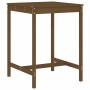 Garden table and high stools 3 pieces honey brown pine wood by , Garden sets - Ref: Foro24-3157766, Price: 237,99 €, Discount: %