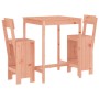 Garden table and chairs 3 pieces solid wood Douglas by , Garden sets - Ref: Foro24-3157798, Price: 200,62 €, Discount: %