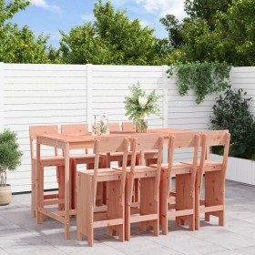 Gartenmöbel-Set 9-teilig aus Massivholz Douglasie von , Gartensets - Ref: Foro24-3157822, Preis: 658,99 €, Rabatt: %