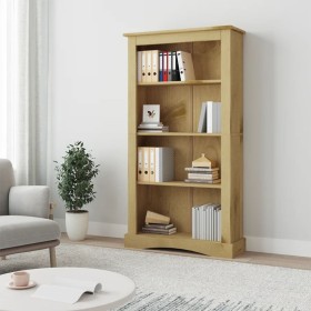 Corona Range 4-tier shelving made of Mexican pine 81x29x150 cm by vidaXL, Bookcases and shelves - Ref: Foro24-243743, Price: ...