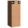 Armario de pared madera ingeniería marrón roble 34,5x34x90 cm de , Aparadores - Ref: Foro24-835001, Precio: 45,75 €, Descuent...