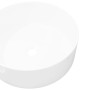 Round white ceramic sink 40x15 cm by vidaXL, Sinks - Ref: Foro24-142342, Price: 60,98 €, Discount: %