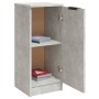 Concrete gray plywood sideboard 30x30x70 cm by , Sideboards - Ref: Foro24-811141, Price: 49,71 €, Discount: %