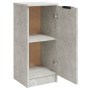 Concrete gray plywood sideboard 30x30x70 cm by , Sideboards - Ref: Foro24-811141, Price: 49,71 €, Discount: %