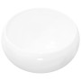 Lavabo redondo de cerámica 40x15 cm blanco de vidaXL, Lavabos - Ref: Foro24-142340, Precio: 62,45 €, Descuento: %