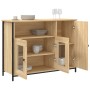 Sonoma Oak Engineered Wood Sideboard 100x35x75 cm by , Sideboards - Ref: Foro24-835510, Price: 101,42 €, Discount: %