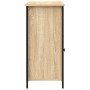 Aparador de madera de ingeniería roble Sonoma 100x35x75 cm de , Aparadores - Ref: Foro24-835510, Precio: 101,42 €, Descuento: %