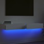 Muebles de TV con luces LED 2 unidades blanco 60x35x15,5 cm de , Muebles TV - Ref: Foro24-842887, Precio: 63,33 €, Descuento: %