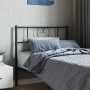 Black metal headboard 100 cm by , Headboards and footboards - Ref: Foro24-355492, Price: 22,72 €, Discount: %