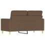 2-Sitzer-Sofa aus braunem Stoff, 120 cm von , Sofas - Ref: Foro24-359230, Preis: 230,53 €, Rabatt: %