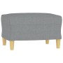 Sofagarnitur mit Kissen 4-teilig aus hellgrauem Stoff von , Sofas - Ref: Foro24-3201560, Preis: 789,05 €, Rabatt: %