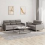 Sofa set with cushions 2 pieces taupe gray fabric by , Sofas - Ref: Foro24-3201607, Price: 525,91 €, Discount: %