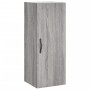 Aparador alto madera contrachapada gris Sonoma 34,5x34x180 cm de , Aparadores - Ref: Foro24-3199143, Precio: 95,21 €, Descuen...