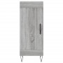 Aparador alto madera contrachapada gris Sonoma 34,5x34x180 cm de , Aparadores - Ref: Foro24-3199143, Precio: 95,21 €, Descuen...