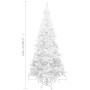 Künstlicher Weihnachtsbaum L 240 cm weiß von vidaXL, Weihnachtsbäume - Ref: Foro24-244193, Preis: 79,11 €, Rabatt: %