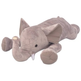 Elefante de peluche grande XXL 120 cm de vidaXL, Animales de peluche - Ref: Foro24-80193, Precio: 113,99 €, Descuento: %