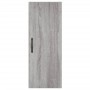 Aparador alto madera contrachapada gris Sonoma 34,5x34x180 cm de , Aparadores - Ref: Foro24-3198951, Precio: 99,11 €, Descuen...