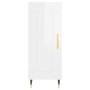 High glossy white plywood sideboard 34.5x34x180 cm by , Sideboards - Ref: Foro24-3200435, Price: 102,99 €, Discount: %