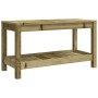 Solid pine wood garden bench 82.5x35x45 cm by , garden benches - Ref: Foro24-832381, Price: 79,99 €, Discount: %