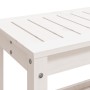 Gartenbank aus massivem weißem Kiefernholz 108x35x45 cm von , Gartenbänke - Ref: Foro24-832383, Preis: 95,72 €, Rabatt: %