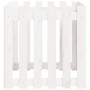 Planter fence design solid white pine wood 60x60x60 cm by , Pots and planters - Ref: Foro24-832458, Price: 39,99 €, Discount: %