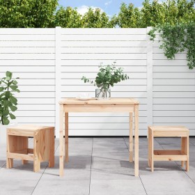 Gartentisch und Stühle 3-teilig aus massivem Kiefernholz von , Gartensets - Ref: Foro24-3157703, Preis: 146,99 €, Rabatt: %