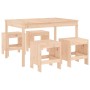 Garden dining set 5 pieces solid pine wood by , Garden sets - Ref: Foro24-3157715, Price: 229,99 €, Discount: %