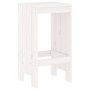 3-piece white pine wood garden table and high stools set by , Garden sets - Ref: Foro24-3157734, Price: 203,47 €, Discount: %