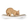 MyKotty Rascador para gatos TOBI 59x25x6,9 cm blanco 3087 de MyKotty, Mobiliario para gatos - Ref: Foro24-414576, Precio: 53,...