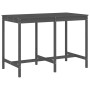 7-piece gray pine wood garden table and high stools set by , Garden sets - Ref: Foro24-3157783, Price: 570,91 €, Discount: %