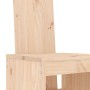 Garden table and high stools set 5 pieces solid pine wood by , Garden sets - Ref: Foro24-3157769, Price: 331,50 €, Discount: %