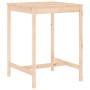 Garden table and high stools set 5 pieces solid pine wood by , Garden sets - Ref: Foro24-3157769, Price: 331,50 €, Discount: %